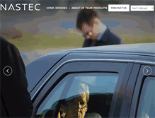Tablet Screenshot of nastec.com